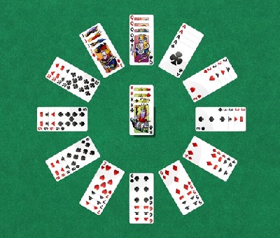 Clock Solitaire Card Game